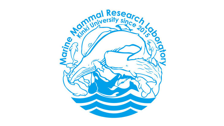 近畿大学農学部水産学科 海棲哺乳類学研究室のロゴマーク I Love Whales